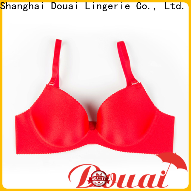 Douai attractive cotton seamless bra design for madam