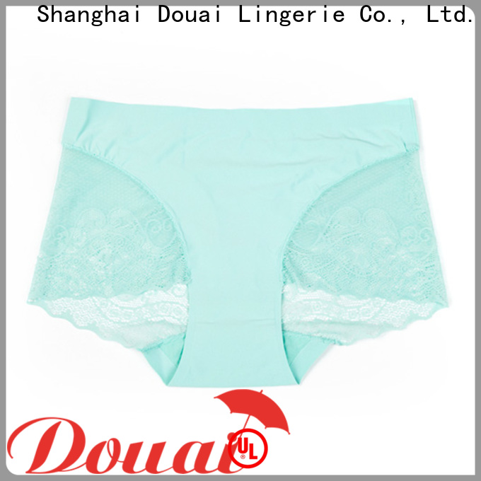 Douai beautiful lace back panties at discount for madam