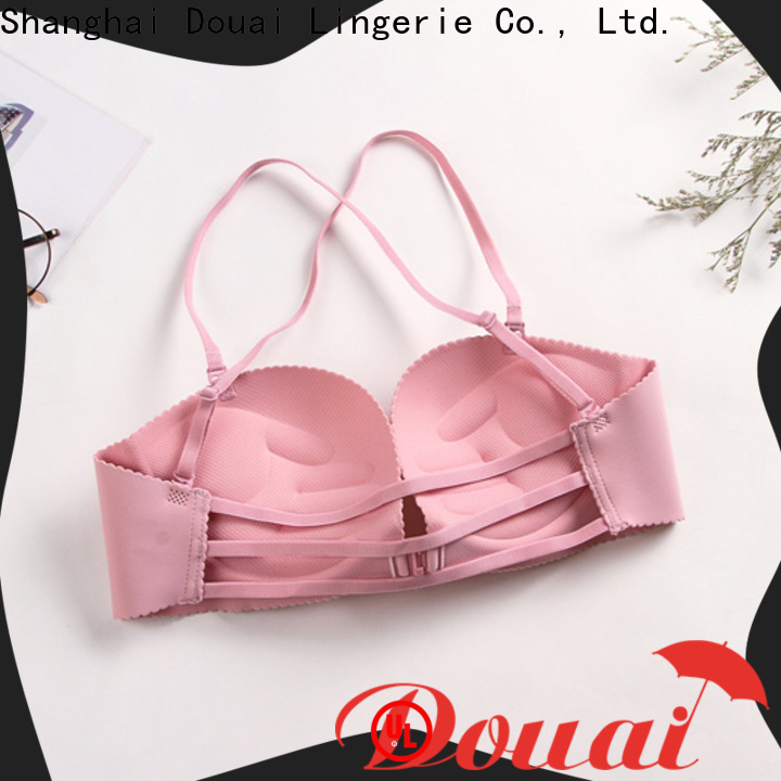 fashionable front hook bras wholesale for madam