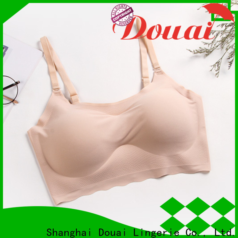 Douai detachable best seamless bra factory price for hotel