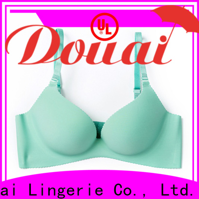 Douai cotton seamless bra wholesale for madam