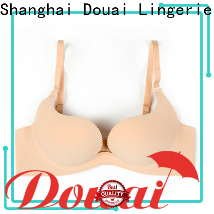 Douai popular deep u plunge bra from China for wedding