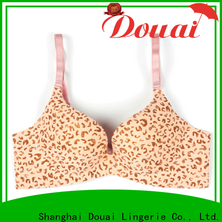 comfortable full coverage push up bra faactory price for madam