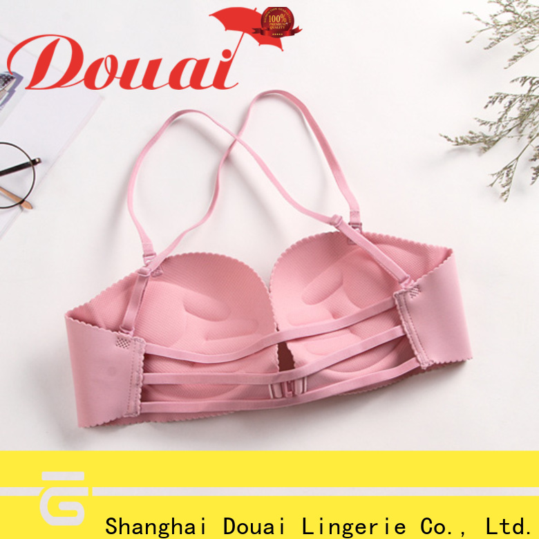 convenient front button bra wholesale for girl