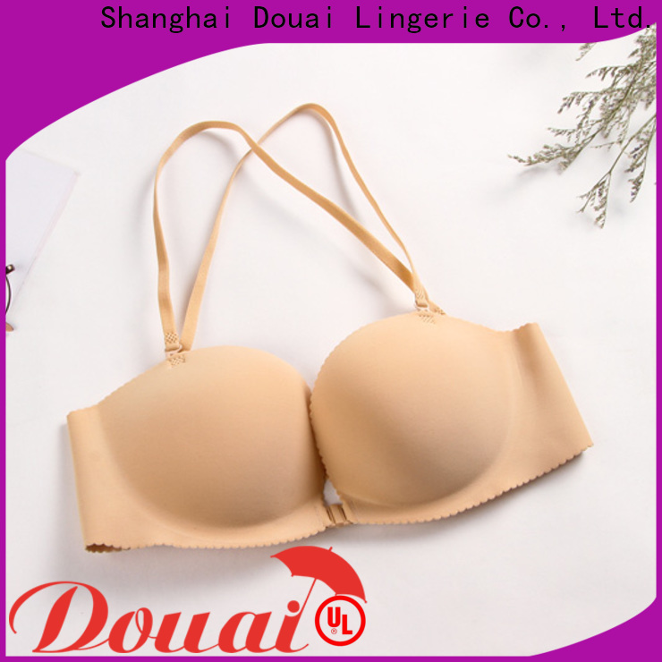 convenient front closure padded bras supplier for ladies