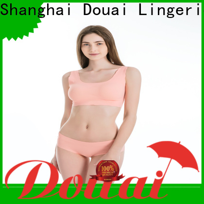 Douai push up sports bra factory price for hiking