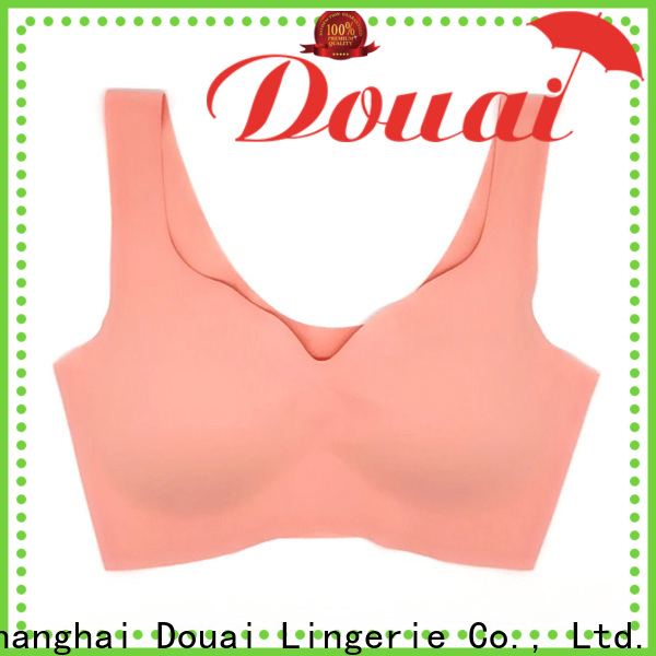 Douai natural cotton yoga bra wholesale for yoga