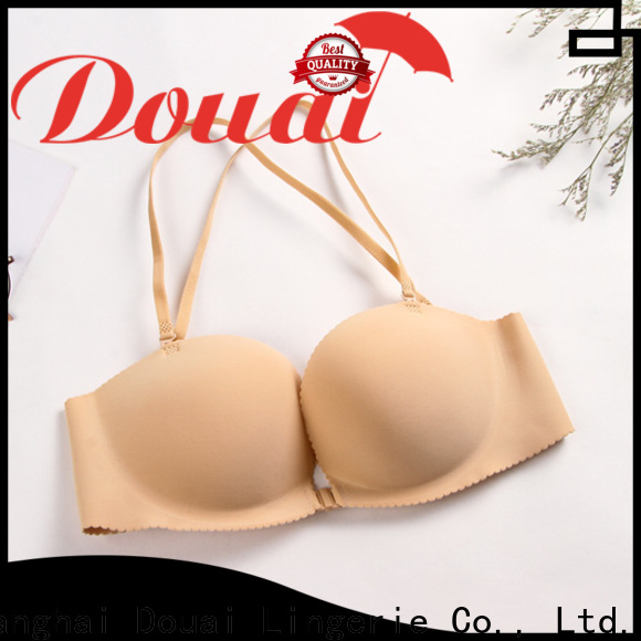 fashionable front button bra supplier for ladies