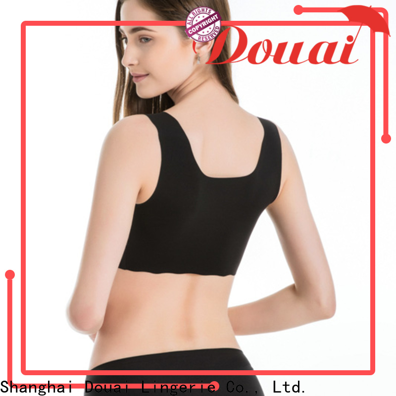 Douai thin most comfortable sports bra wholesale for yoga