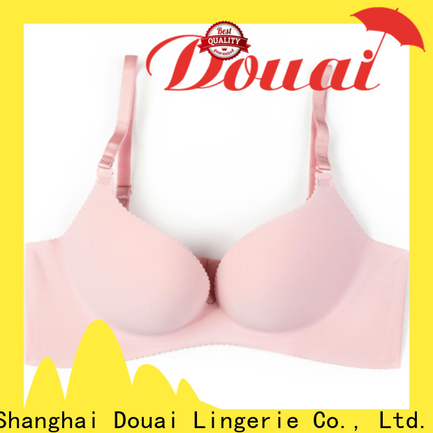 Douai comfortable ladies push up bra wholesale for girl