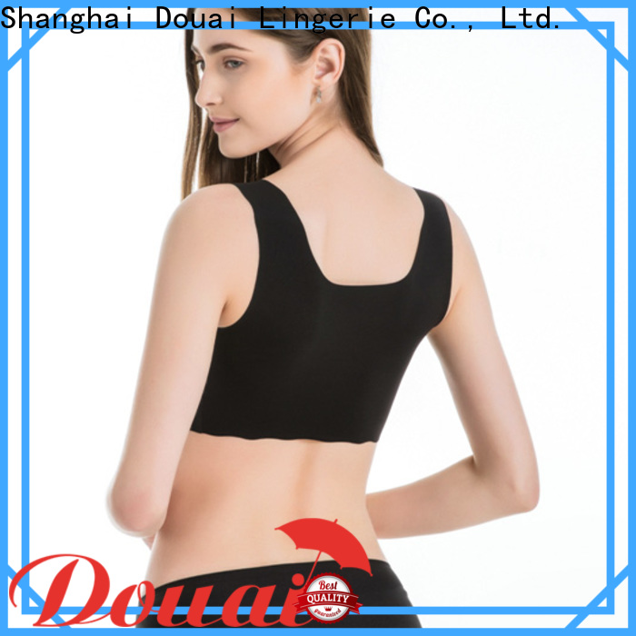 elastic most comfortable sports bra wholesale for sking