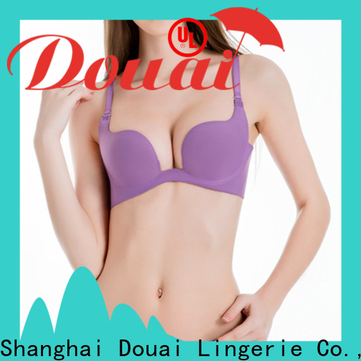 popular u plunge push up bra customized for party