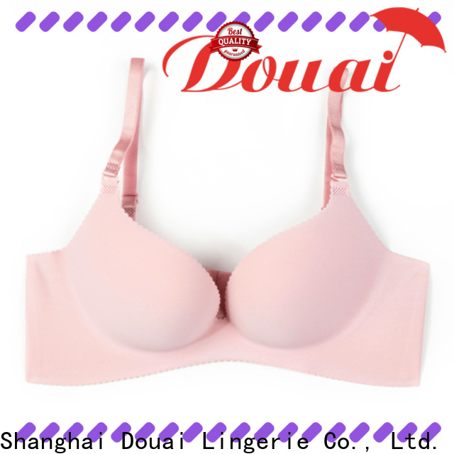 Douai fancy perfect coverage bra supplier for girl