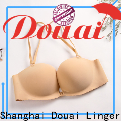 Douai front clasp bra design for girl