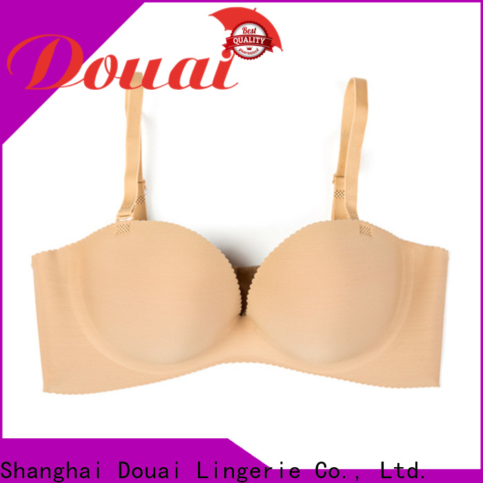 Douai professional half cup padded bra factory for wedding