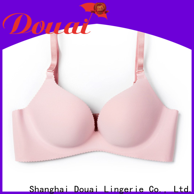 simple seamless padded bra design for madam