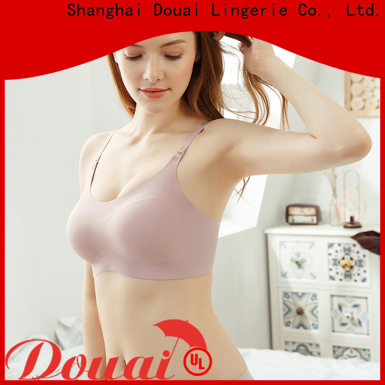 Douai seamless women's bra tank tops manufacturer for bedroom