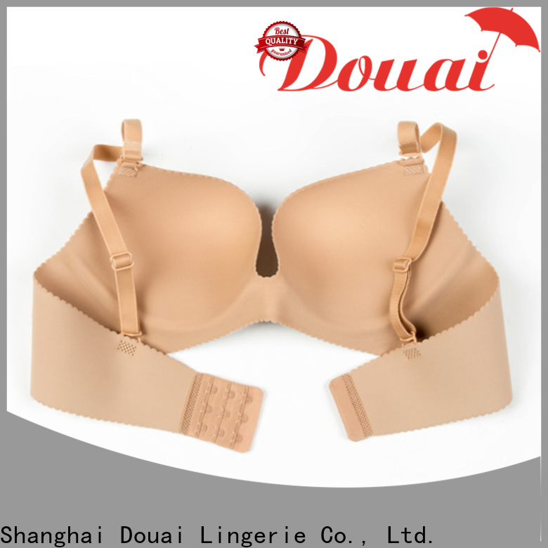 Douai seamless push up bra design for madam