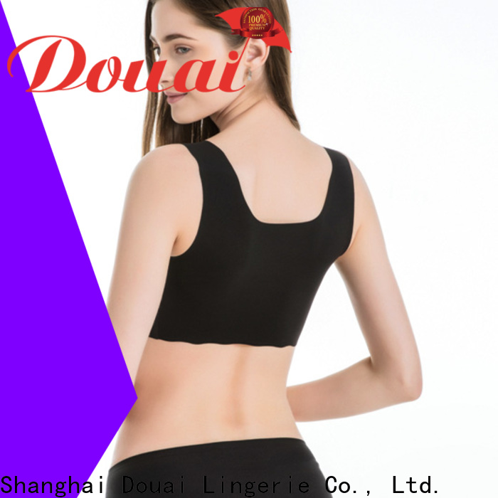 Douai soft yoga sports bra factory price for yoga