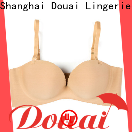 Douai skin-fridenly half padded bra design for party