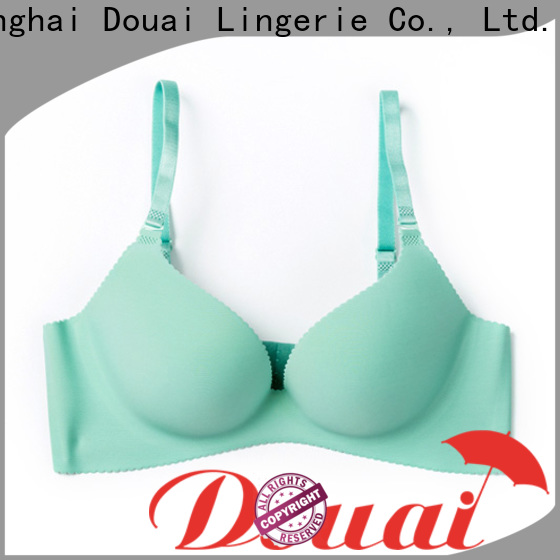 Douai durable cotton seamless bra design for madam