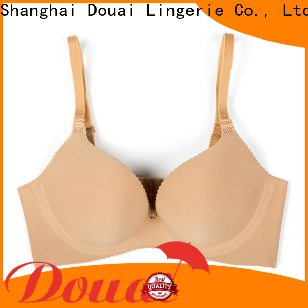 durable cotton seamless bra design for women