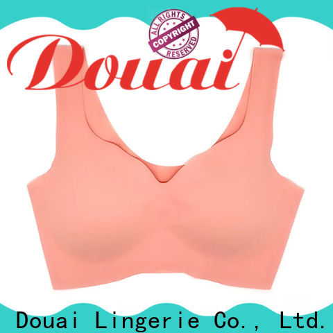 Douai natural best women's sports bra factory price for hiking