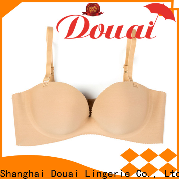 Douai half cup padded bra factory for beach