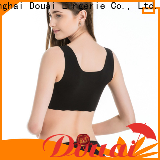 Douai light cotton yoga bra personalized for hiking