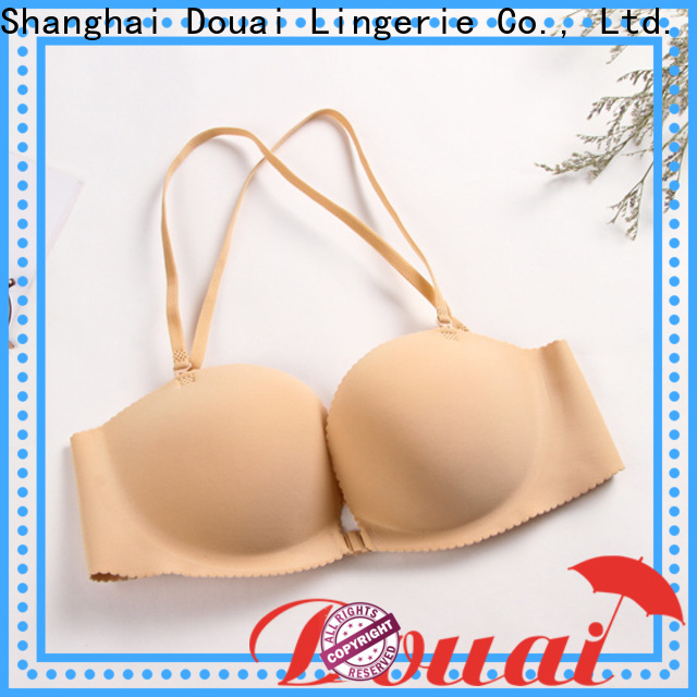 Douai cotton front buckle bra wholesale for ladies