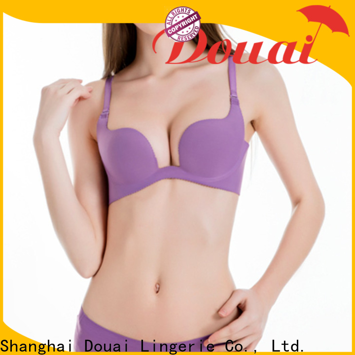 hot selling deep u plunge bra series for beach