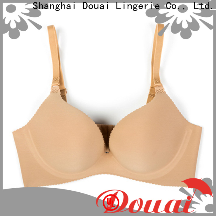 Douai seamless padded bra design for madam