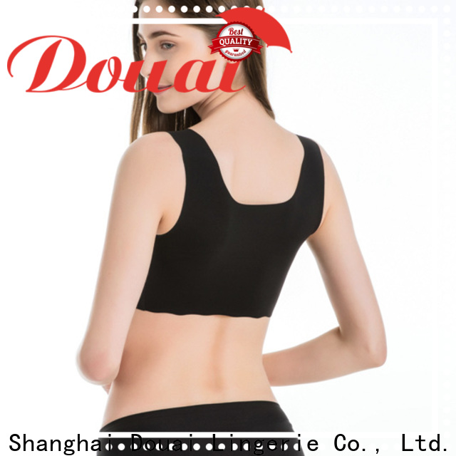 Douai soft yoga bra top factory price for sking