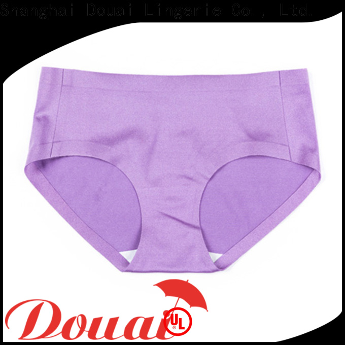 Douai natural seamless underwear directly sale for girl