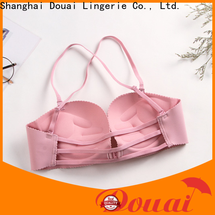 convenient front closure comfort bra wholesale for girl