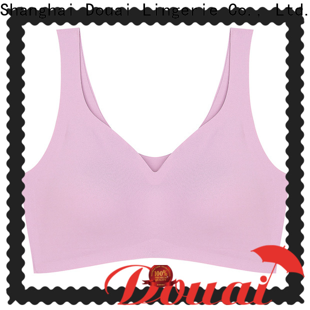 Douai natural best affordable sports bras factory price for sport