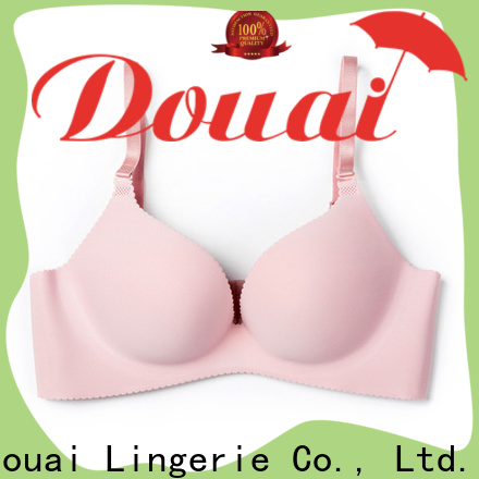 Douai attractive cotton seamless bra directly sale for madam