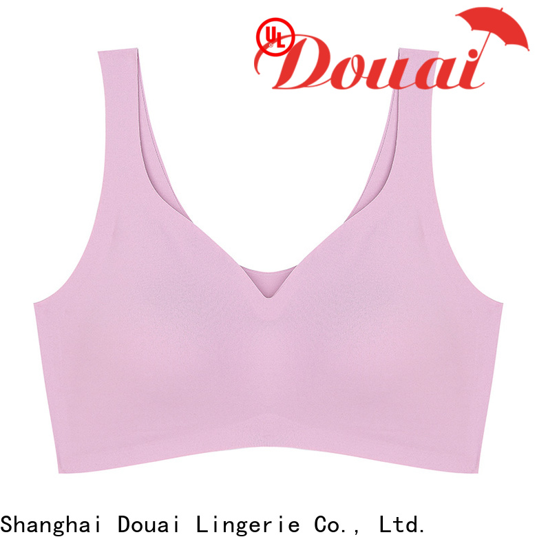 Douai elastic sports bra for gym factory price for sport