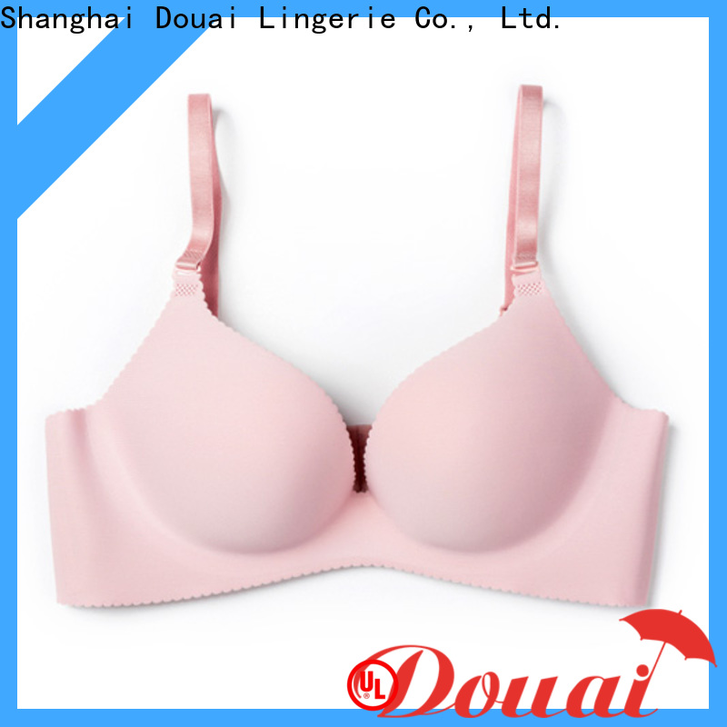 Douai attractive seamless push up bra directly sale for madam