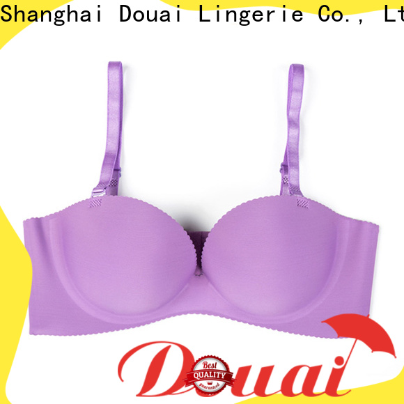 Douai professional half cup padded bra factory for wedding