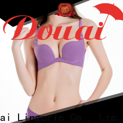 hot selling u plunge push up bra series for wedding