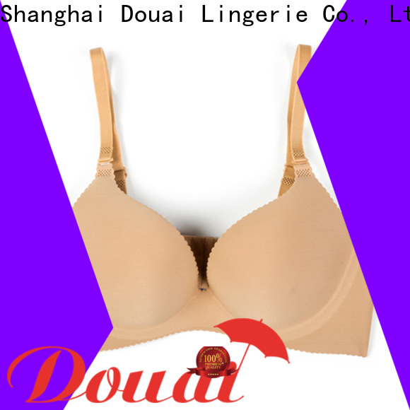 Douai simple sexy push up bra on sale for ladies