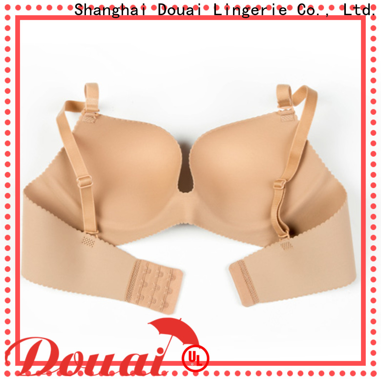 Douai attractive best seamless push up bra directly sale for ladies