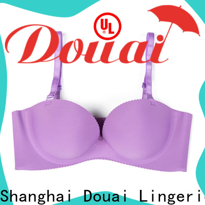 Douai soft women's half cup bras factory for beach