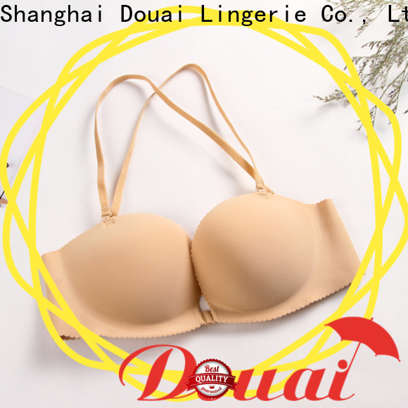 Douai fashionable front clasp bra supplier for ladies