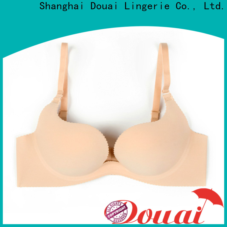 Douai popular u shape plunge bra customized for beach