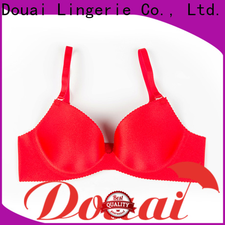 Douai attractive cotton seamless bra wholesale for madam