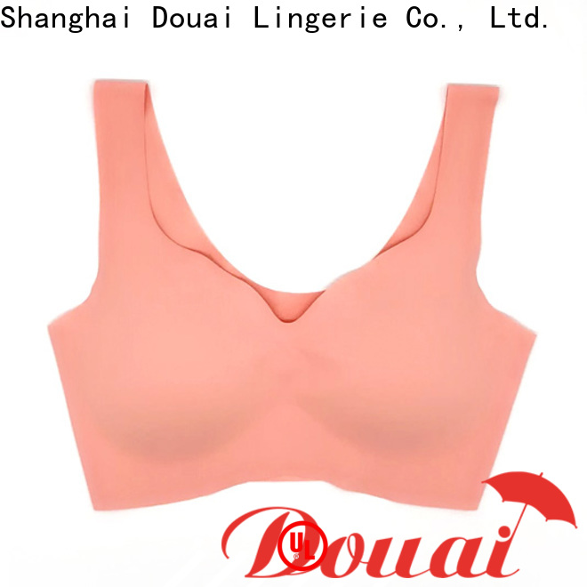 Douai push up sports bra factory price for sking