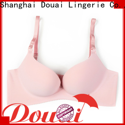 Douai breathable ladies push up bra wholesale for madam