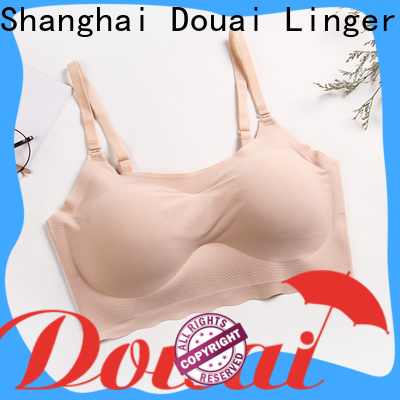 Douai seamless padded bra top factory price for bedroom